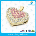 Jewelry heart USB stick