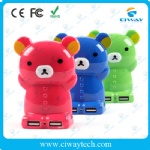 Cartoon bear shape power bank