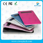 Ultra-thin touch screen polymer power bank