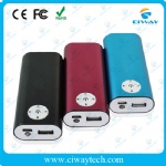 Aluminium alloy mp3 shape power bank