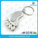 metal sole shaped usb flash drive