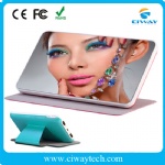 Mirror design slim polymer power bank with holder