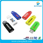 Unique plastic flex USB flash drive