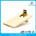 Eco wood business cards usb flash drive