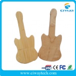 Eco wooden/bamboo guitar usb flash drive