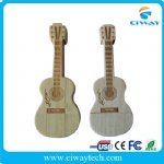 Eco wooden/bamboo guitar usb flash drive