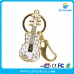 Jewelry guitar shape USB flash drive