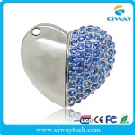 Jewelry/Diamond heart shape USB flash drive