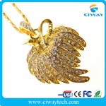 Jewelry/Diamond banana leaf USB flash drive