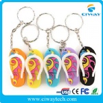 cartoon pvc slipper usb flash drive