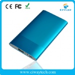 Metal polymer portable mobile power bank