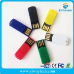 Customized colorful mini clip usb flash drive