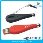 more-in-1 push-and-pull stylus design usb flash drive