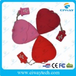 PVC Heart USB flash drive