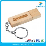 Wooden/Bamboo custom logo USB flash drive