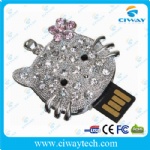 Jewelry Hello kitty USB flash drive