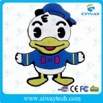 PVC cartoon Duck USB flash drive